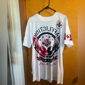 Unique Affliction Inside-Out Print Georges St Pierre Team Rush GSP Men XL